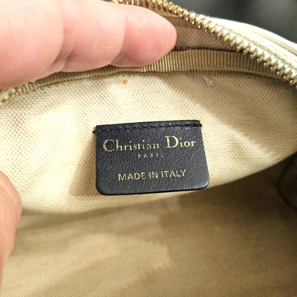 Christian Dior Mini Dior Vibe Bag – White & Navy | Made in Italy - Picture 12 of 16